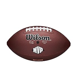 Wilson NFL MVP Football - Junior Size, Brown