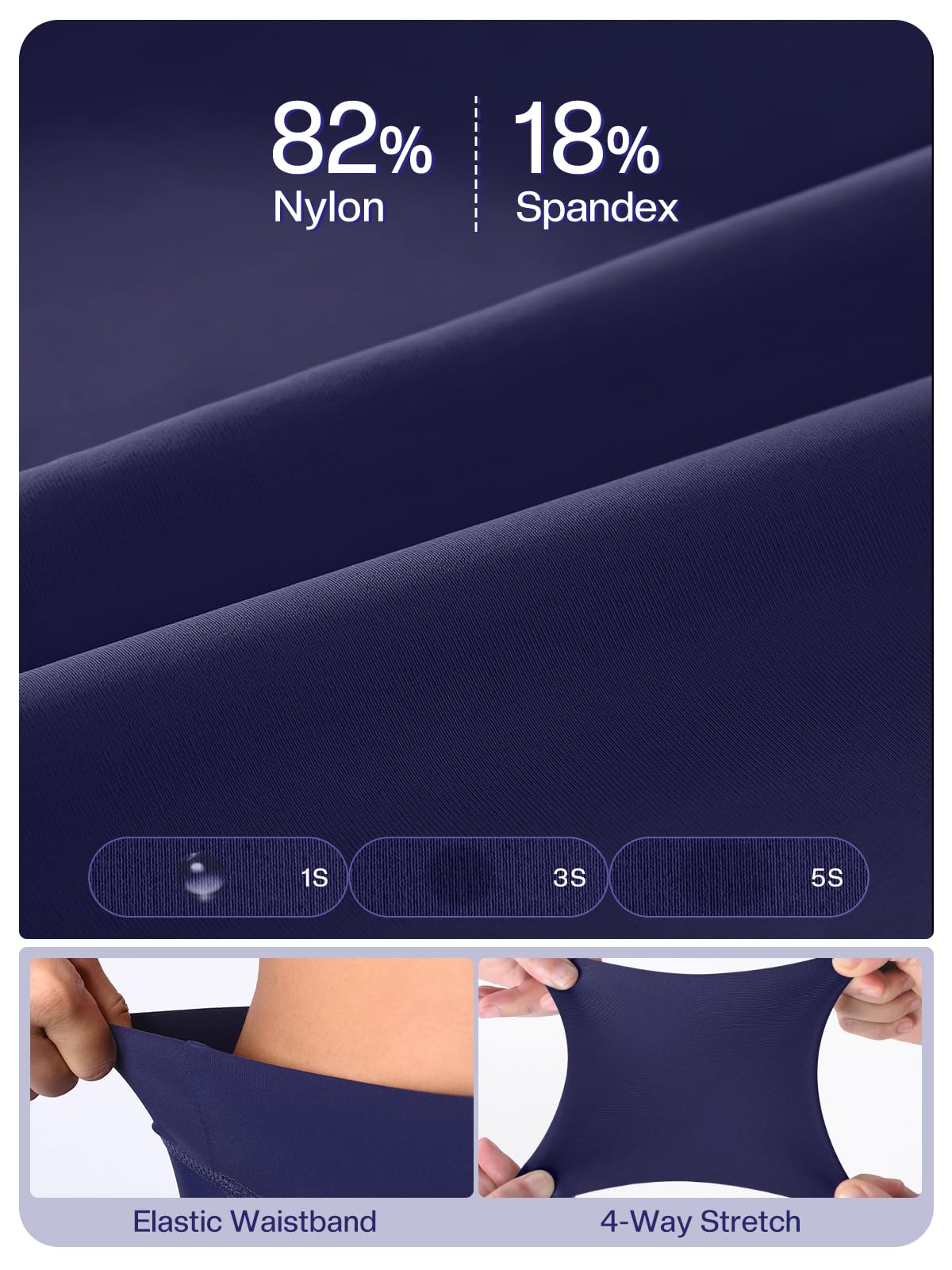 ARSUXEO pantalón Ciclismo Mujer Culotte Mujer 4D Acolchado 3 Bolsillos 576