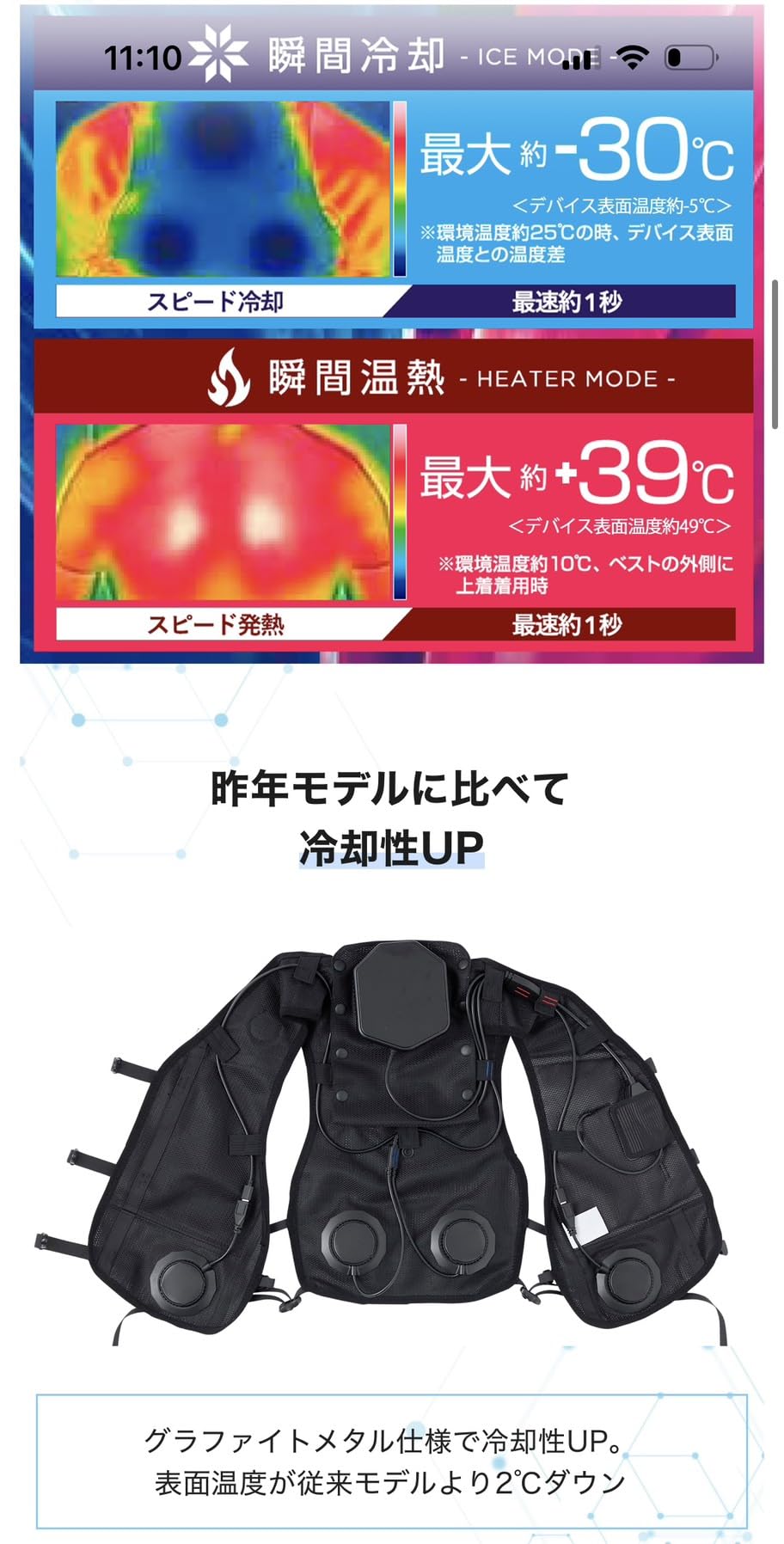 WindCore PROモデル 空調服 冷暖房機能 Amazon.co.jp: 【2026モデル】ワークマン ペルチェベスト プロ3 空調服
