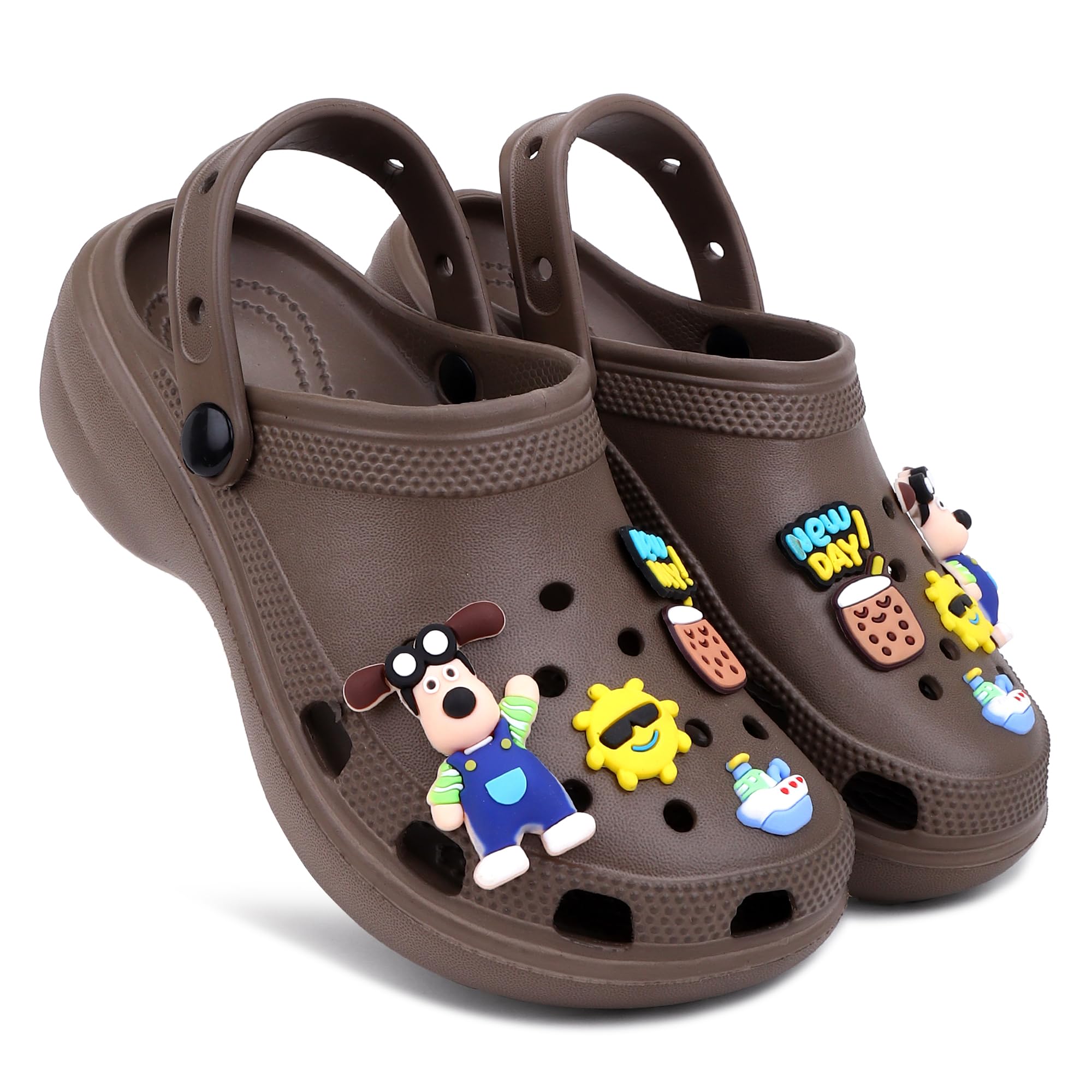 Fashionable Comfortable Lightweight High Heel Clogs Slipper Sandal for Women's and Girls 180 New Day Design-image-49
