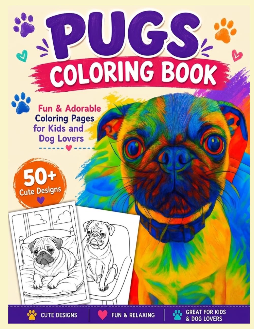 PUGS Coloring Book