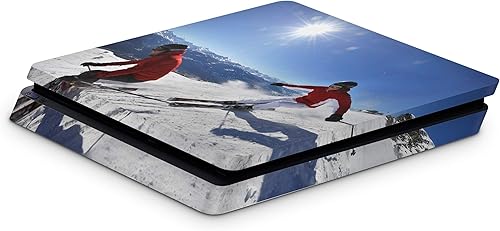 Miniatura 4 de PS4 Slim - Adhesivo decorativo personalizado para consola con diseño de vinilo + juego de 2 fundas de controlador