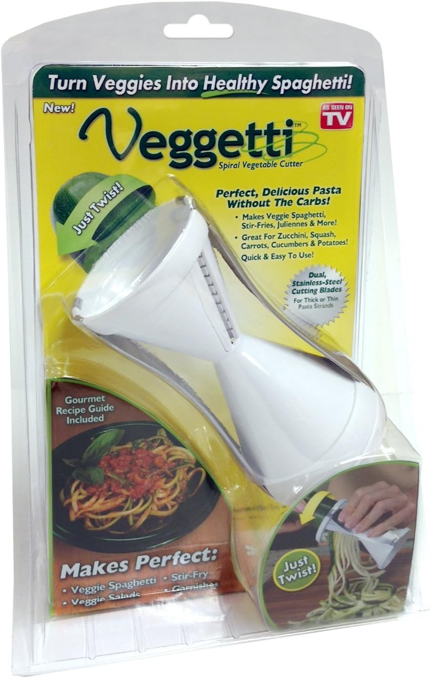 Veggetti Spiral Vegetable Cutter 2 Pack (Pack of 2)