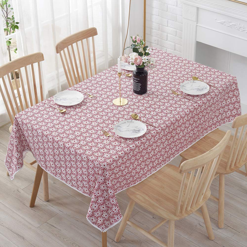 Kerst Tafelkleed Polyester Rechthoek Tafelhoes, Vlekbestendige Wasbare Tafeldoeken voor Outdoor Picknick, Keuken en Vakantie Diner Kerst Tafelkleed Polyester Rechthoek Tafelhoes, Vlekbestendige Wasbare Tafeldoeken voor Outdoor Picknick, Keuken en Vakantie Diner