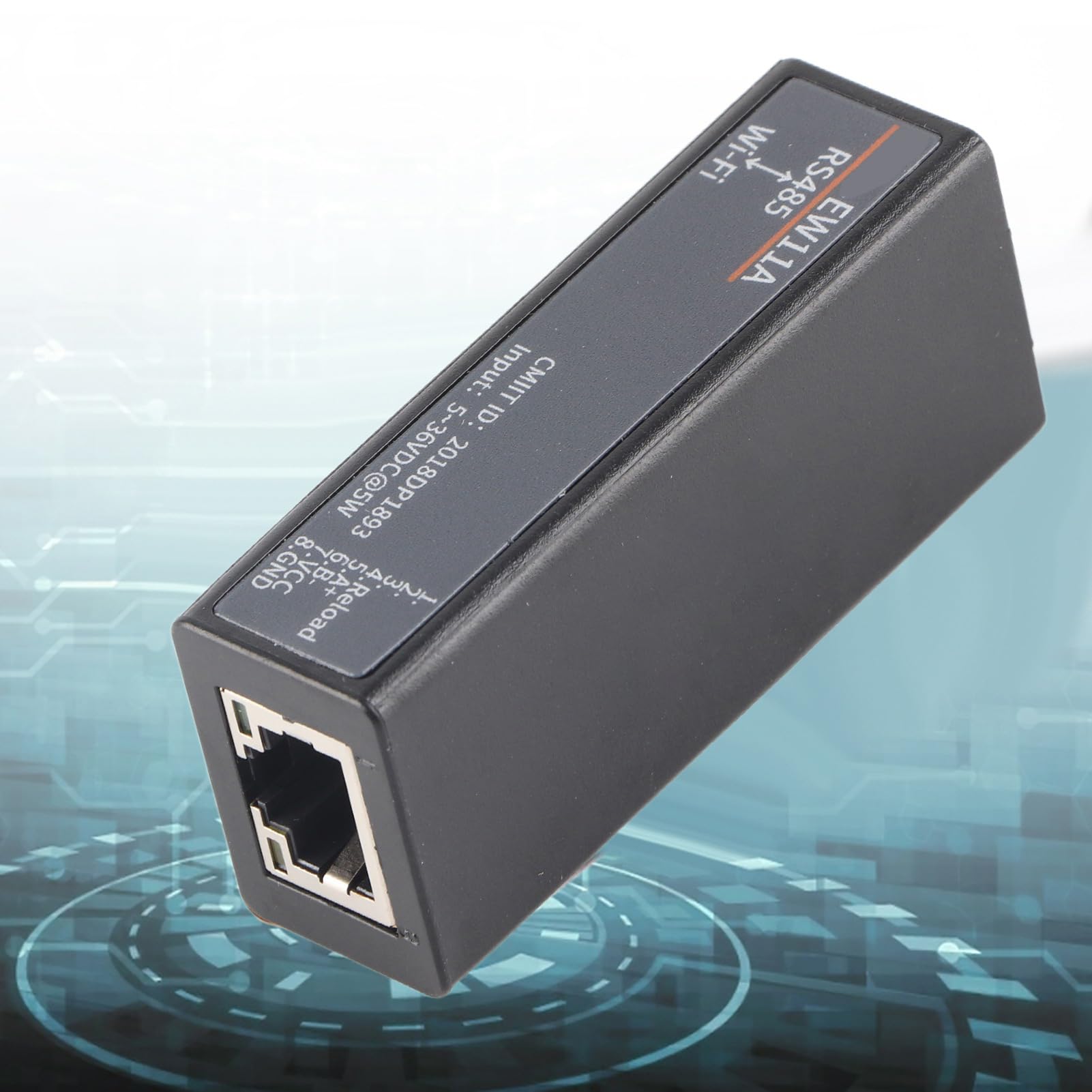 Dioche Elfin Ew11 Elfin-ew11 El servidor serie HF7221 a WiFi cuenta con un módulo de comunicación inalámbrica de antena integrado compatible con interfaz Modbus RJ45 con 8 conexiones