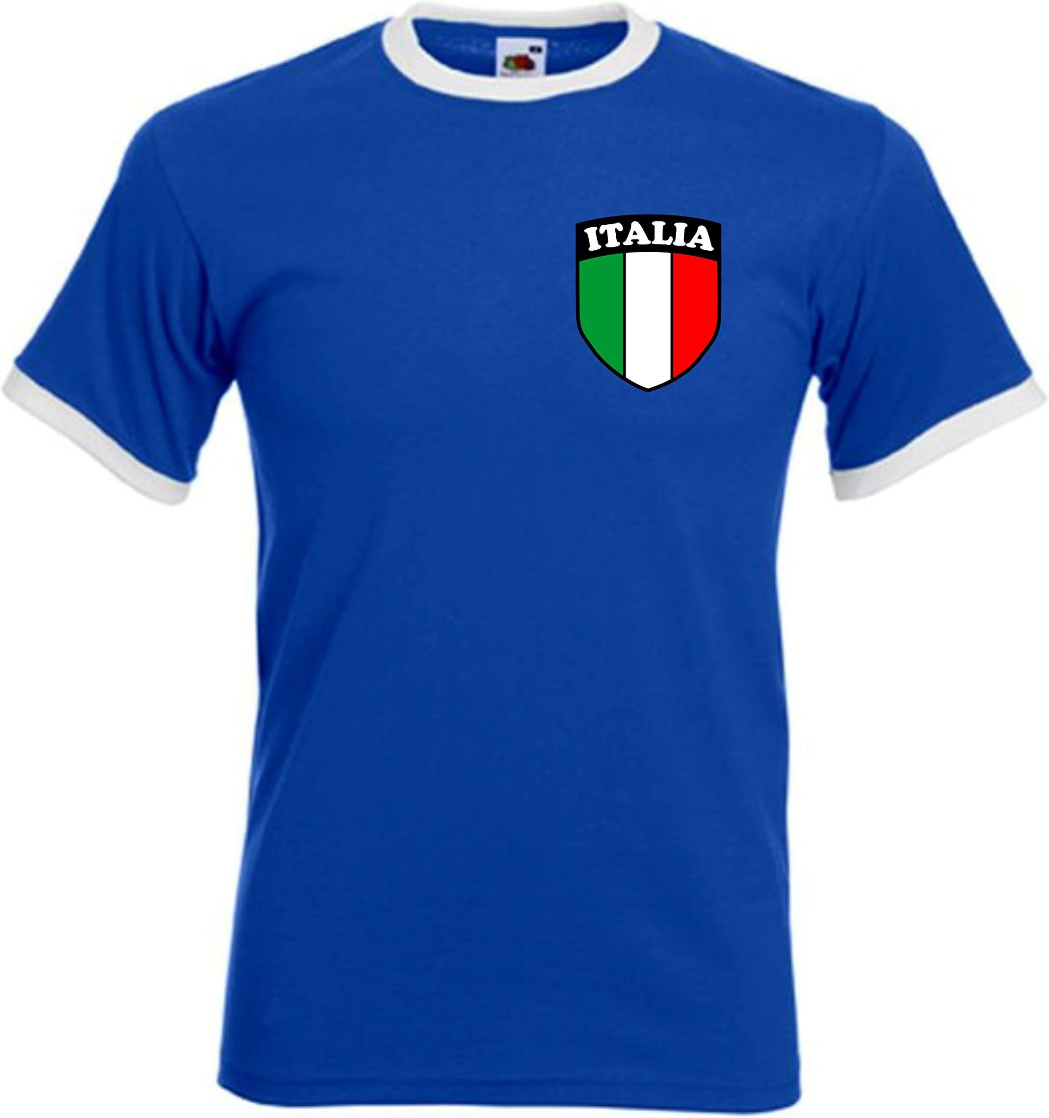 Italy Italian Italia Retro Style National Football Team T-Shirt Jersey