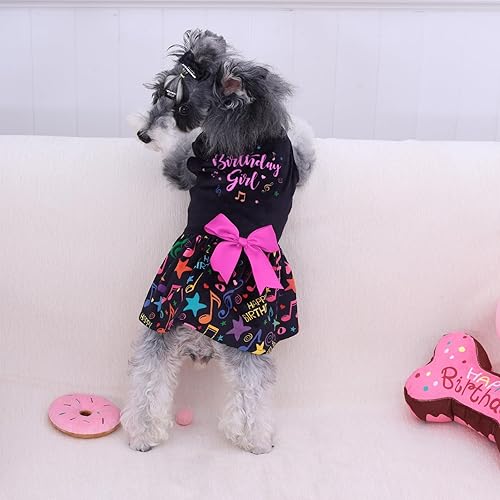 Miniatura 48 de CuteBone - Vestido de terciopelo para perros pequeños, para cachorros, ropa rosa para perros CVA02M-D