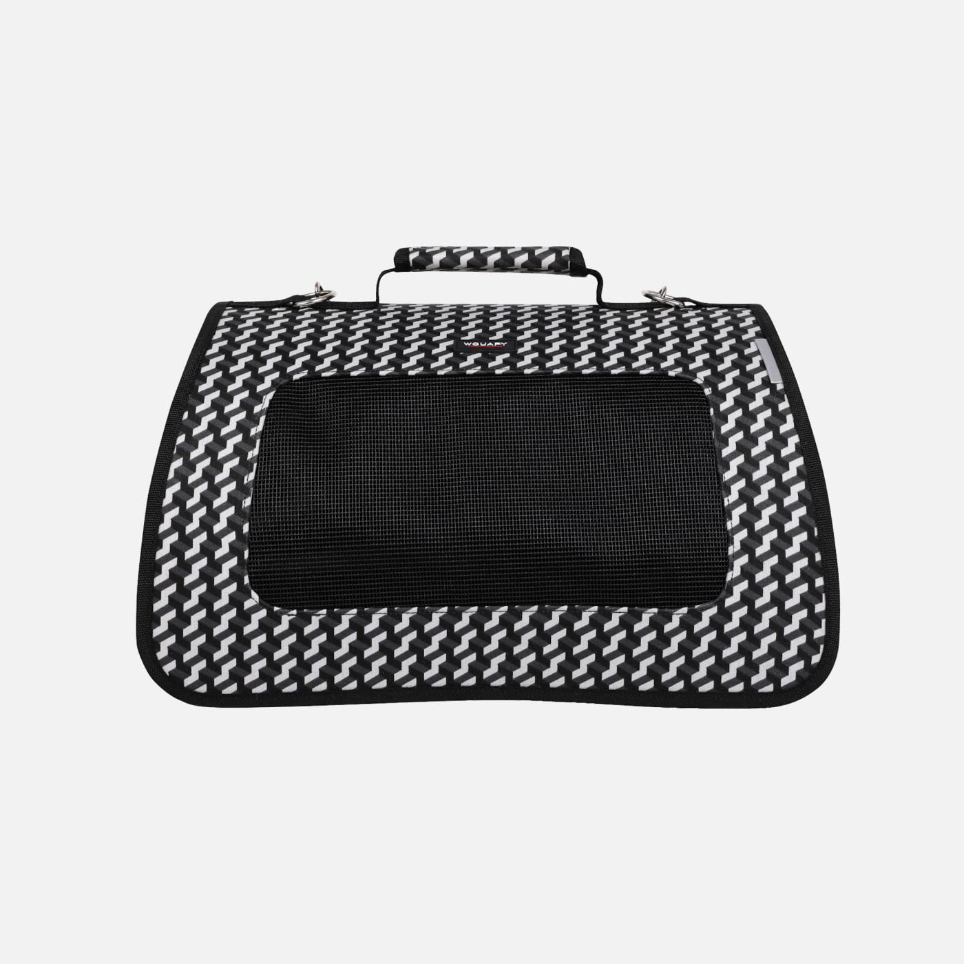 Sac de transport pour chat extra large avec maillage respirant et pliable