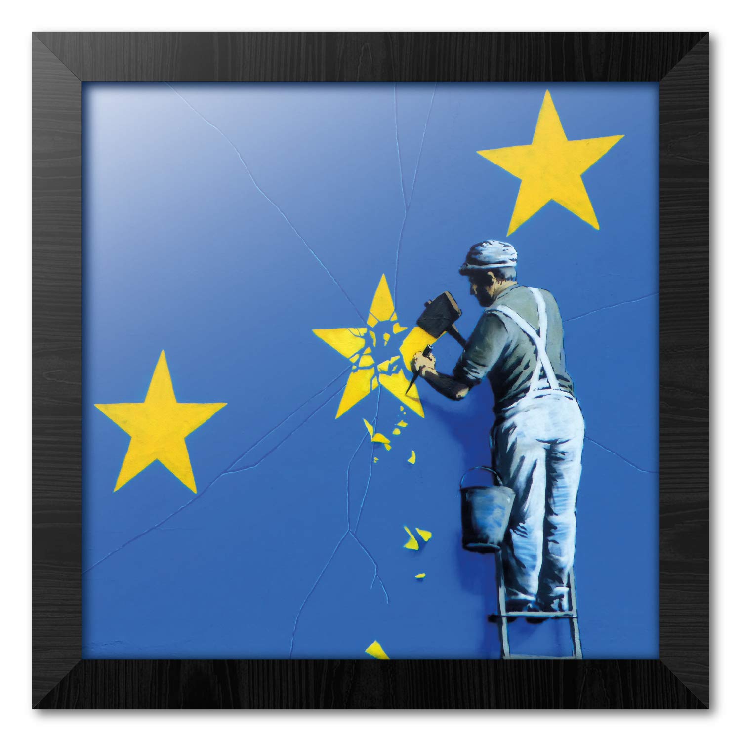 Grupo Erik Dovers, Brandalised, Metal Paper Wood, 30x30 cm