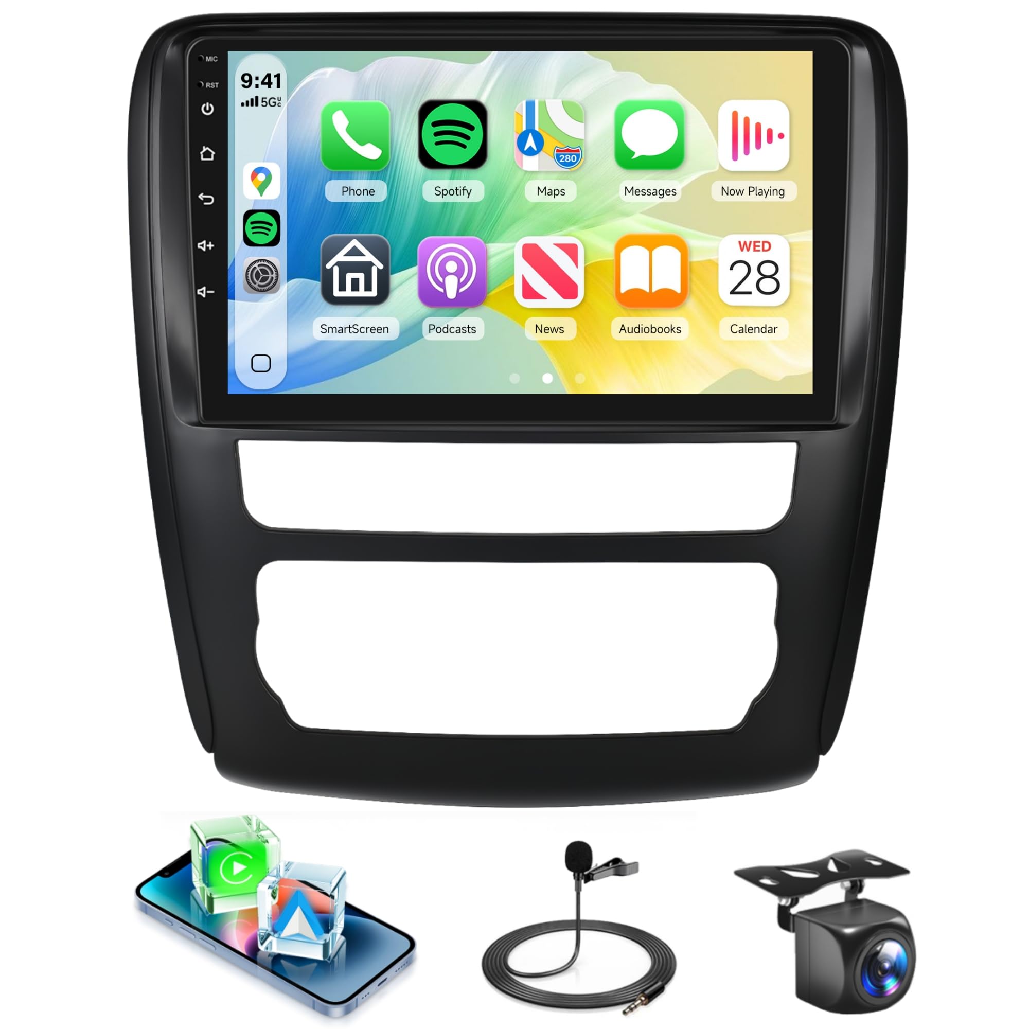 Photo 1 of Rimoody 2G+64G Android Car Stereo for GMC Acadia 2013-2016, for Chevrolet Chevy Traverse 2013-2017, for Buick Enclave 2013-2017, Wireless CarPlay Android Auto, GPS WiFi, 9'' Touchscreen Rear Camera