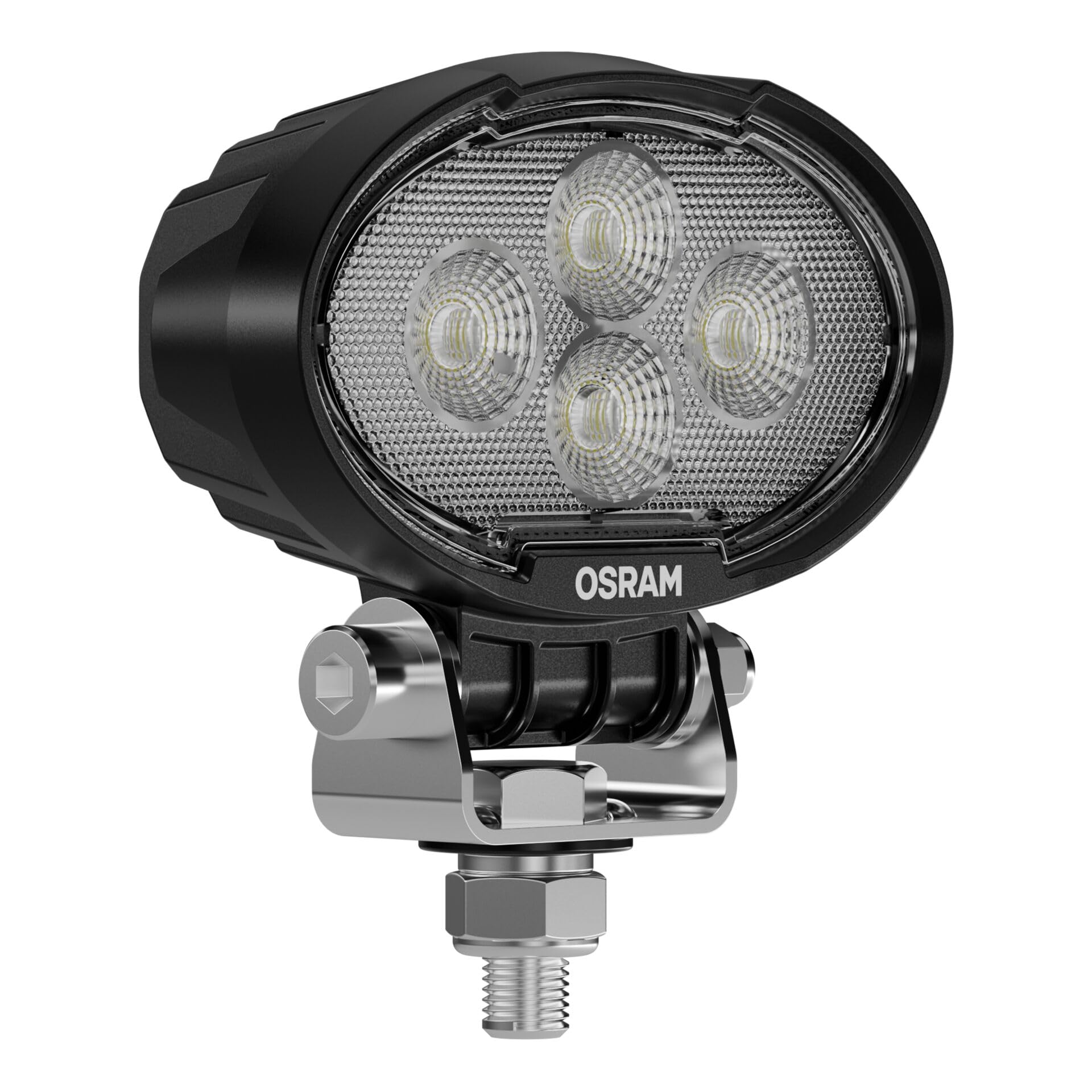 OSRAM LEDriving Oval WL VX100-WD, fari da lavoro a LED OFF ROAD, 1500 lumen, fascio luminoso fino a 50 m, 12V/24V