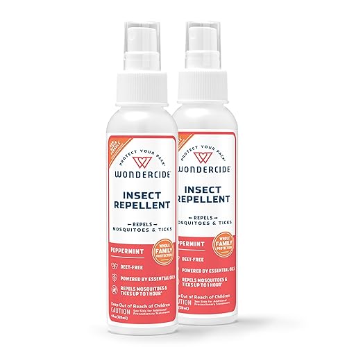 Wondercide - Mosquito, Tick, and Insect Repellent with Natural Essential