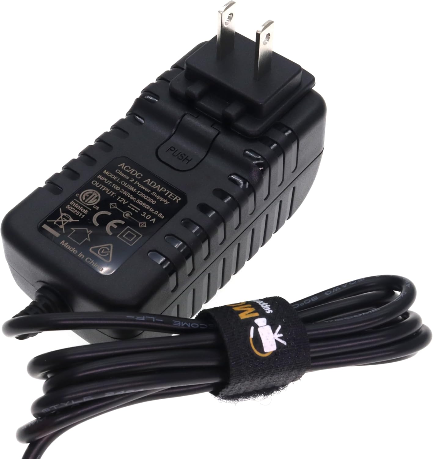 AC Power Supply Adapter for IKAN PortKeys LH5PII LH5PII LH5H LH5P Monitor, 5 Pin DC Power Cable 12V 3A
