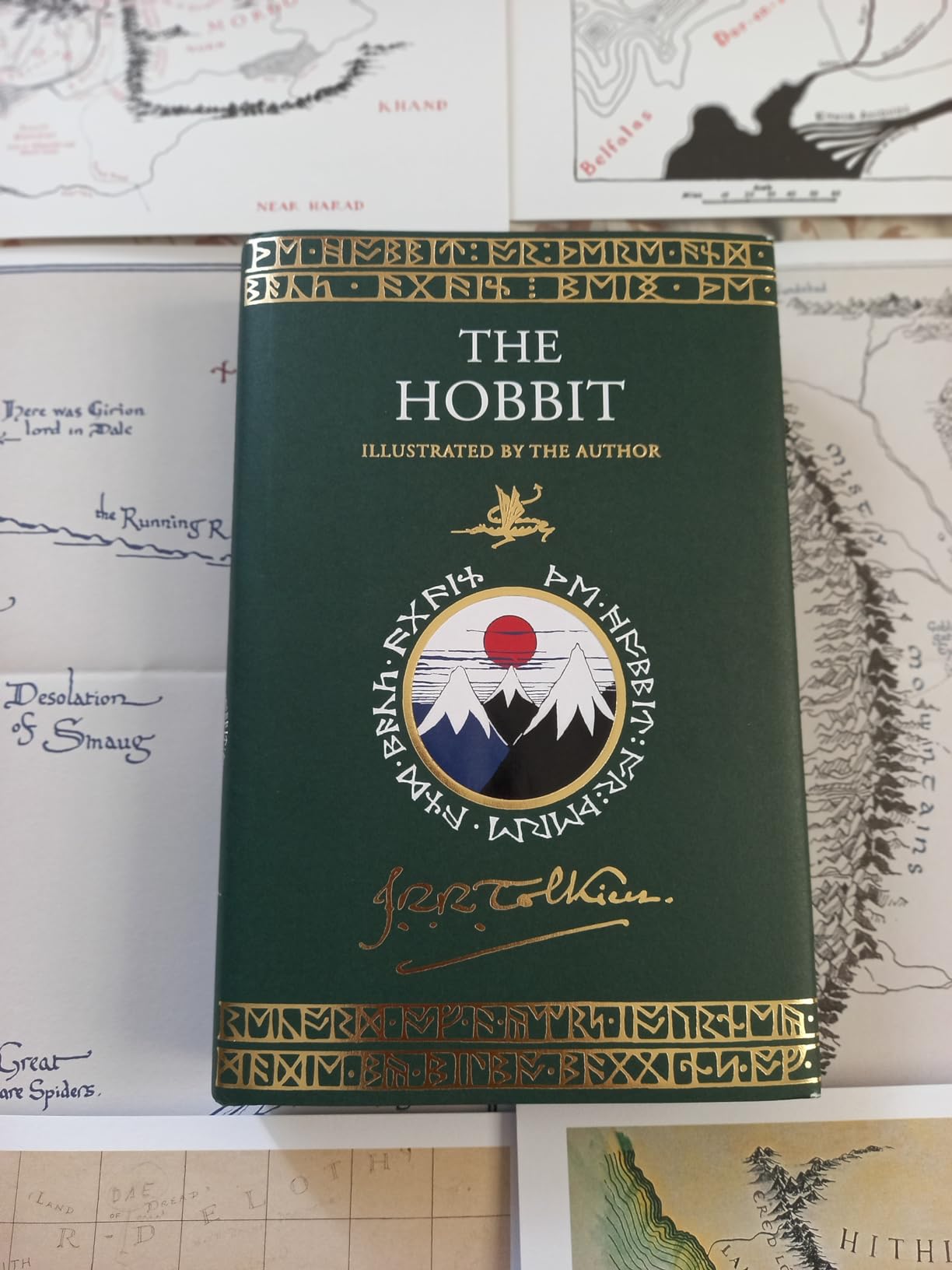 Amazon.com: The Hobbit Illustrated by the Author (Tolkien Illustrated