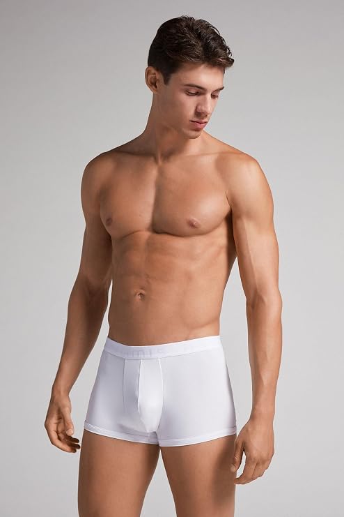 Intimissimi Man's Microfiber Logo Boxer Shorts