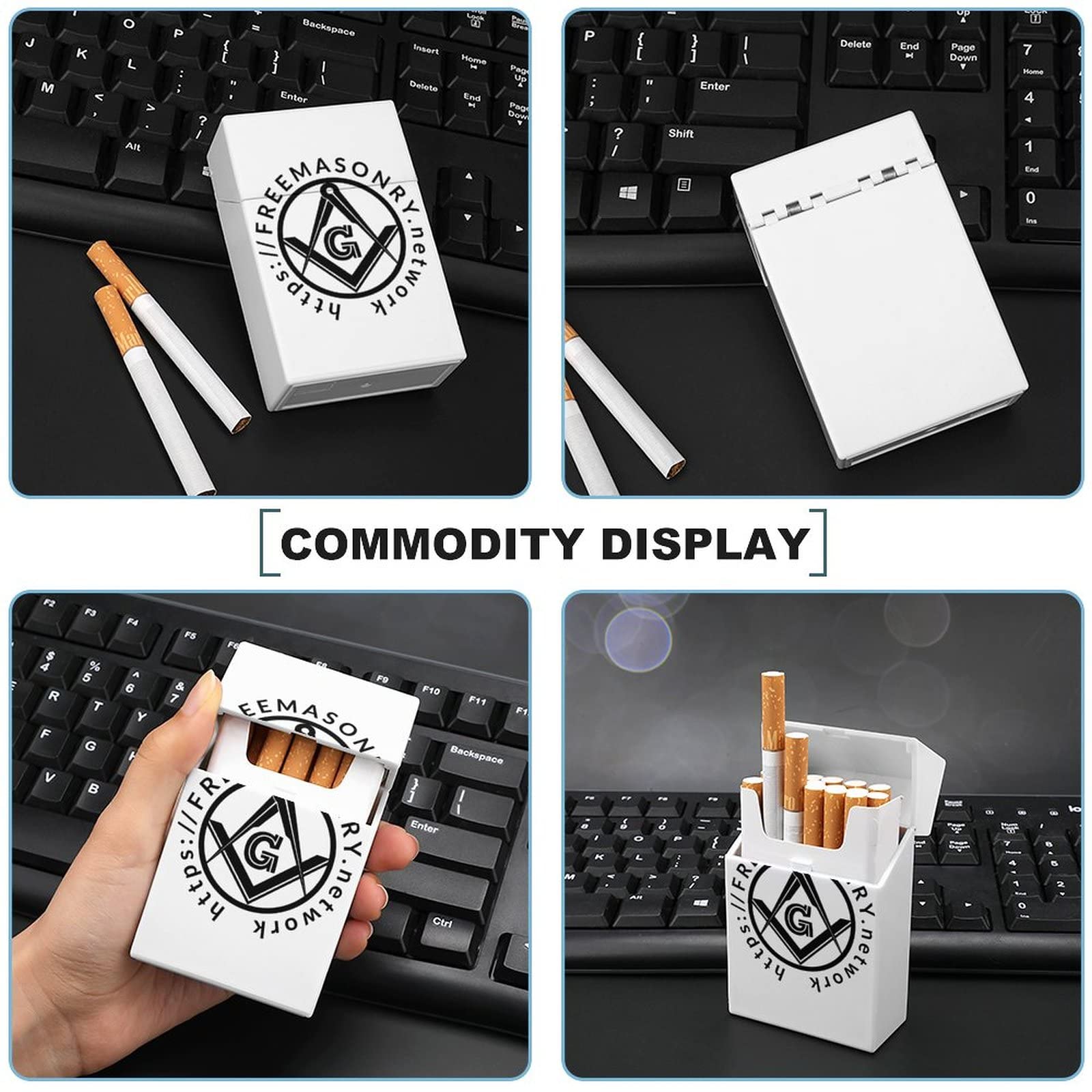 Amazon.co.jp: フリーメイソン タバコケース プラスチック たばこ箱 20