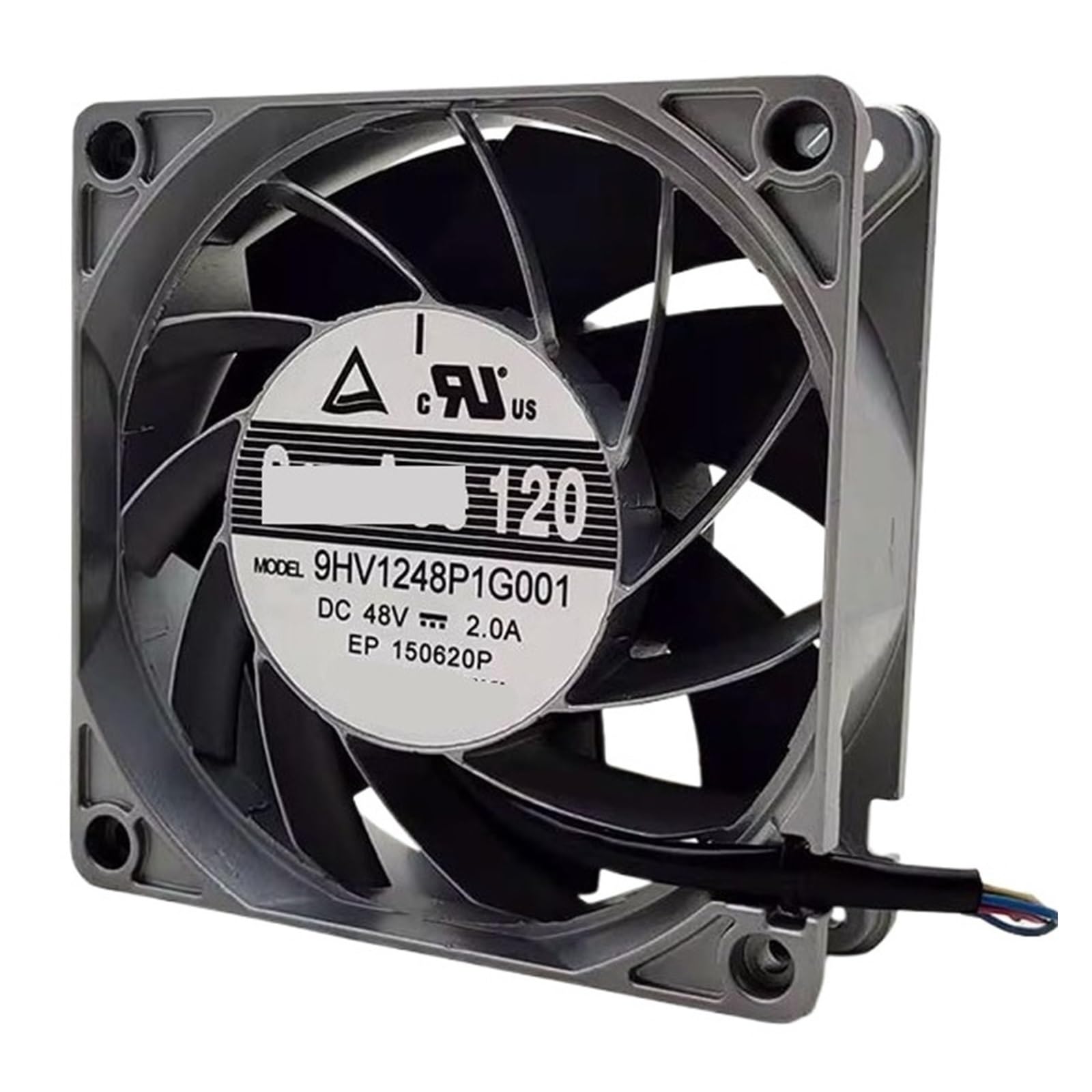 YMUGUEGH 9HV1248P1G001 48V 2.0A 120x120x38mm 4-Wire Cooling Fan