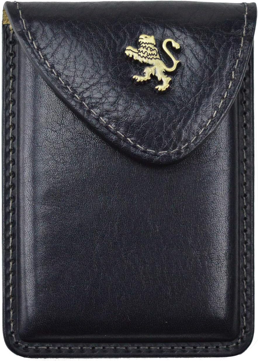 Pratesi Leather Wallet Cardholder B061 in cow leather Made in Italy