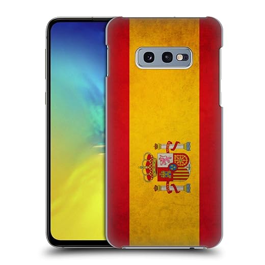 Head Case Designs Español De España Banderas Vintage Carcasa Rígida Compatible Con Samsung Galaxy S10E