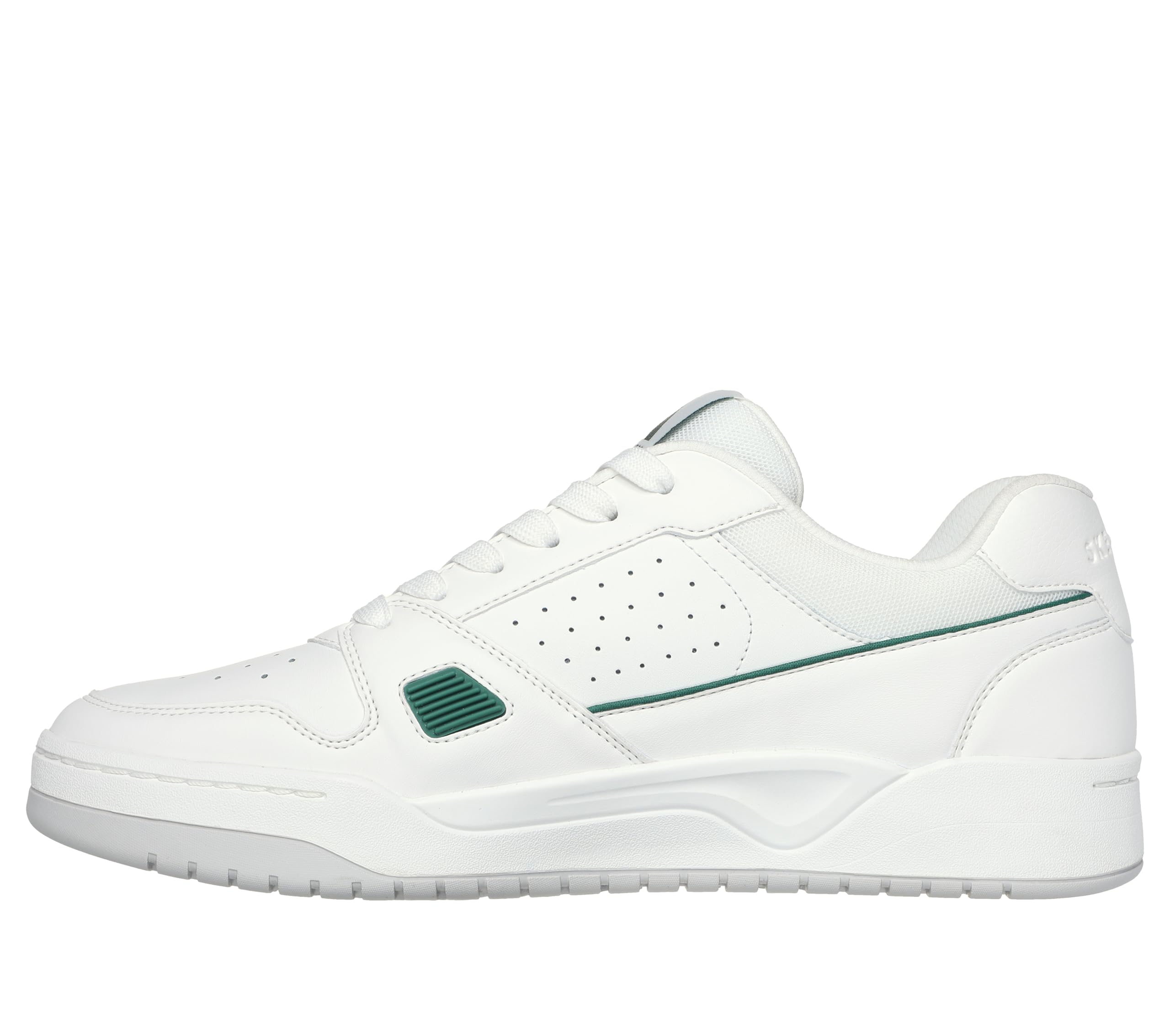Skechers Koopa Tiebreak - Zapatillas para hombre, color blanco