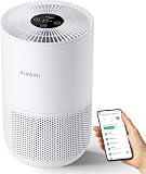 Xiaomi Mi Air Purifier 4 Compact, True HEPA H13 3-Stage Filter System Removes 99.97% of Pollutants as small as 0.3 microns, Smart Home Integration, Whisper Quiet, Just 0.9KW/day, OLED Touch Display - 1
