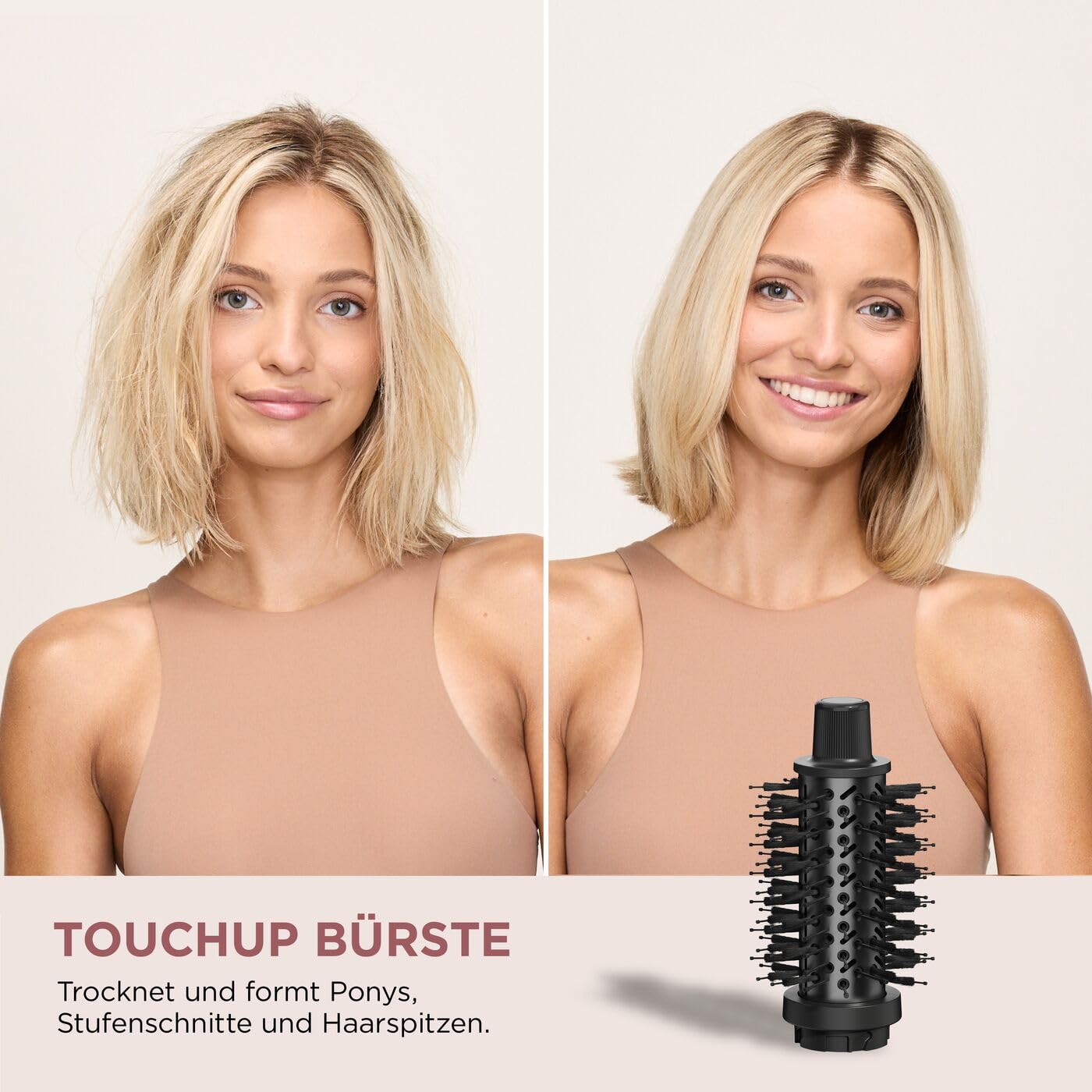 Shark SpeedStyle Hochgeschwindigkeits-Haartrockner-System, kompakt & leistungsstark, Kopfhaut-Schutzmodus, für alle Haartypen, mehrere Styling-Aufsätze