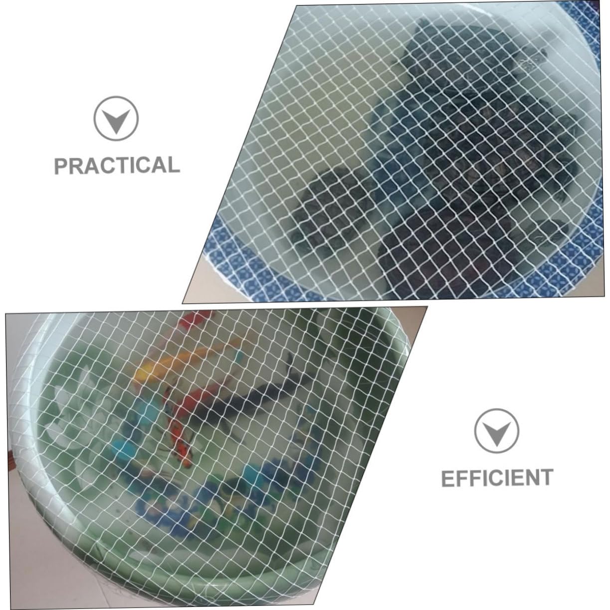 Toyvian 5 Stück Anti-skiping-Abdeckung Anti-Sprung-aquariennetz Aquariennetz Feinmaschig Aquarium Nachweisen Schutznetze Für Aquarien Abdecknetz Für Aquarien Aquariennetze Polyester Weiß