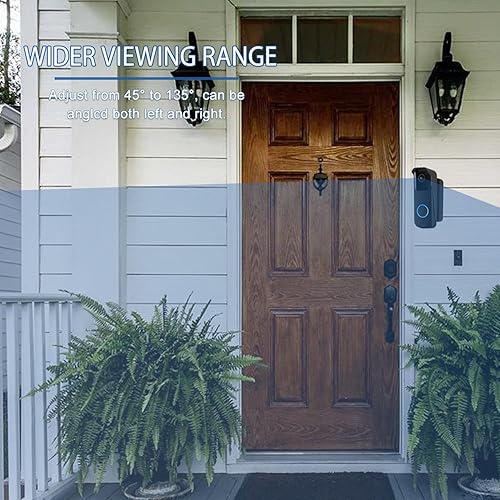 Miniatura 2 de Blink Doorbell - Kit de montaje ajustable en ángulo para timbre, montaje en ángulo de cámara de timbre, soportes de pared de gran angular para