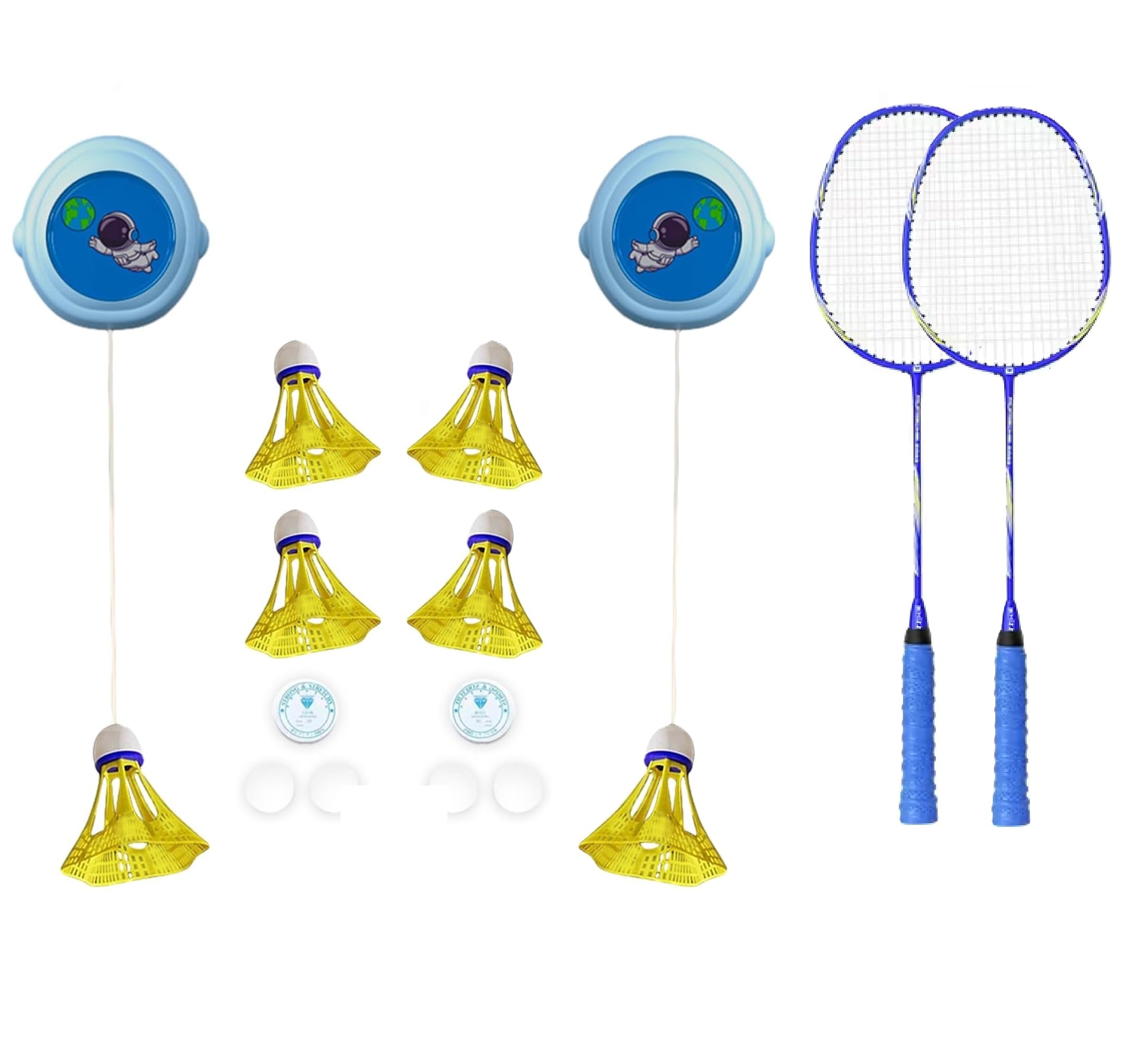 AUGEN Badminton Rebound Trainer, Badminton Single Training Devices With Light, Self Study Badminton Trainer Kit, Automatic Rebound Badminton Practice Equipment, Training Tool For Badminton Learner (2) (B0D1YL8G9T) Amazon Price History, Amazon Price Tracker