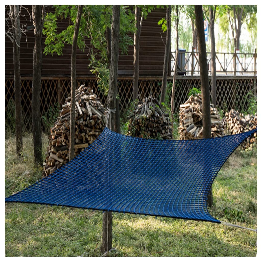 GTHTUHFD Climbing Cargo Net Double Layers Playground Safety Net, Kids Backyard 1X1M Climbing Net,3X3m