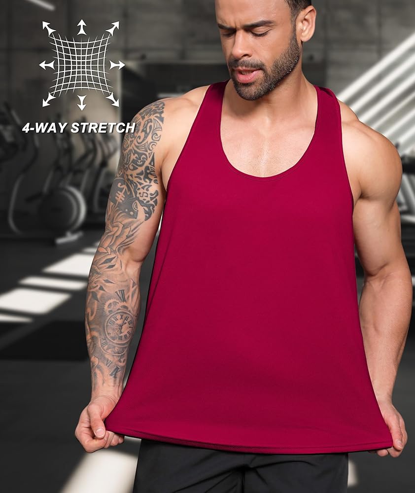 ANGEL CITIZ Tank Top Herren - Sportshirt Mit Rapid-Dry Technologie