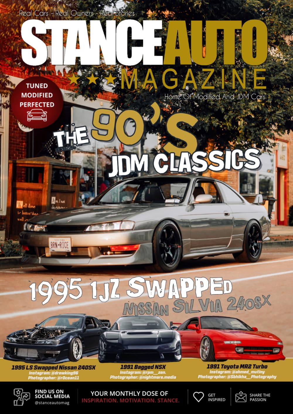 Stance Auto Magazine The 90's JDM Classics - May 2025: A look Back At The 90's JDM Cars (Stance Auto 2025 Magazines)