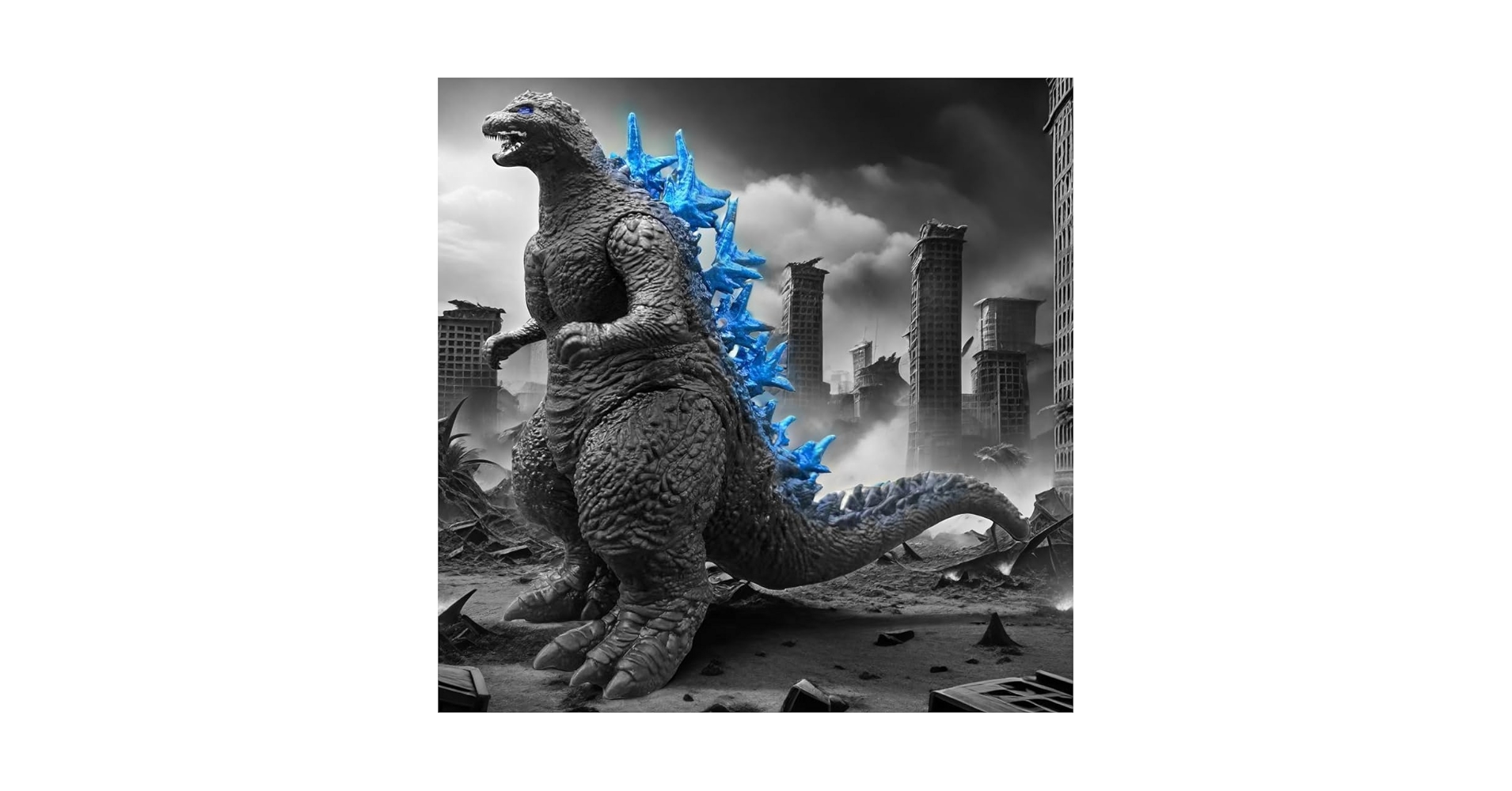 超リアルゴジラ Amazon.co.jp: REENEWゴジラ-1.0フィギュア怪獣咆哮映画版高さ約