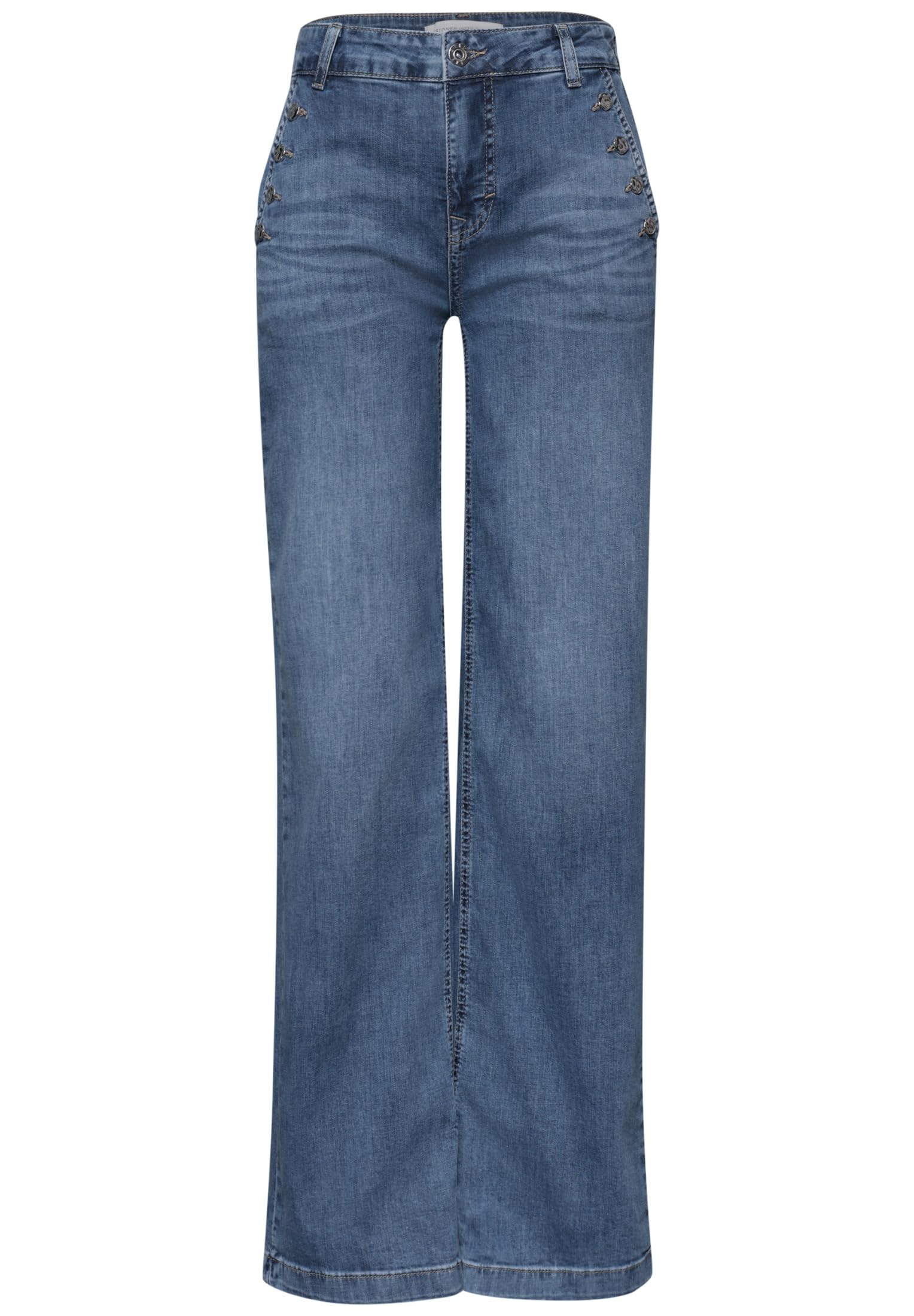 Street One Damen Wide Leg Jeans 3818456