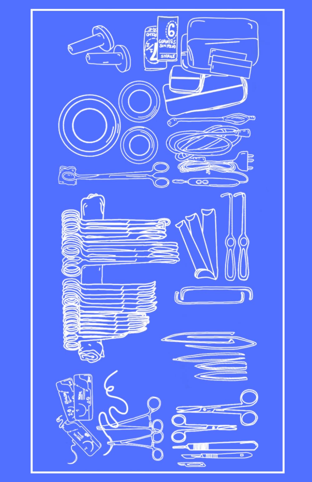 Libreta de bolsillo para Enfermeras, TCAEs, médicos o estudiantes de enfermería: Diseño Blue Cover para quirófano (Libretas de bolsillo para ... estudiantes de enfermería.) (Spanish Edition)