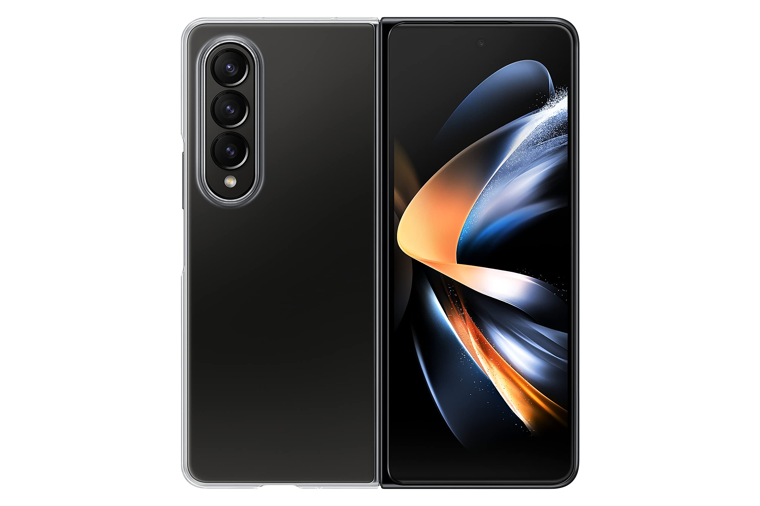 SAMSUNG EF-QF936CTEG Clear Edge Cover für Galaxy Z Fold4, transparent