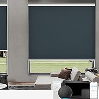 Vista 9 de MYshade Persianas celulares de tamaño personalizado, persianas opacas sin cordones para dormitorio, baño, sala de estar, control de luz, persianas