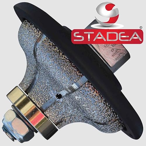 Miniatura 2 de Stadea Rueda de perfil de diamante Ogee 34 "para pulidora húmeda de piedra molinillo granito mármol hormigón