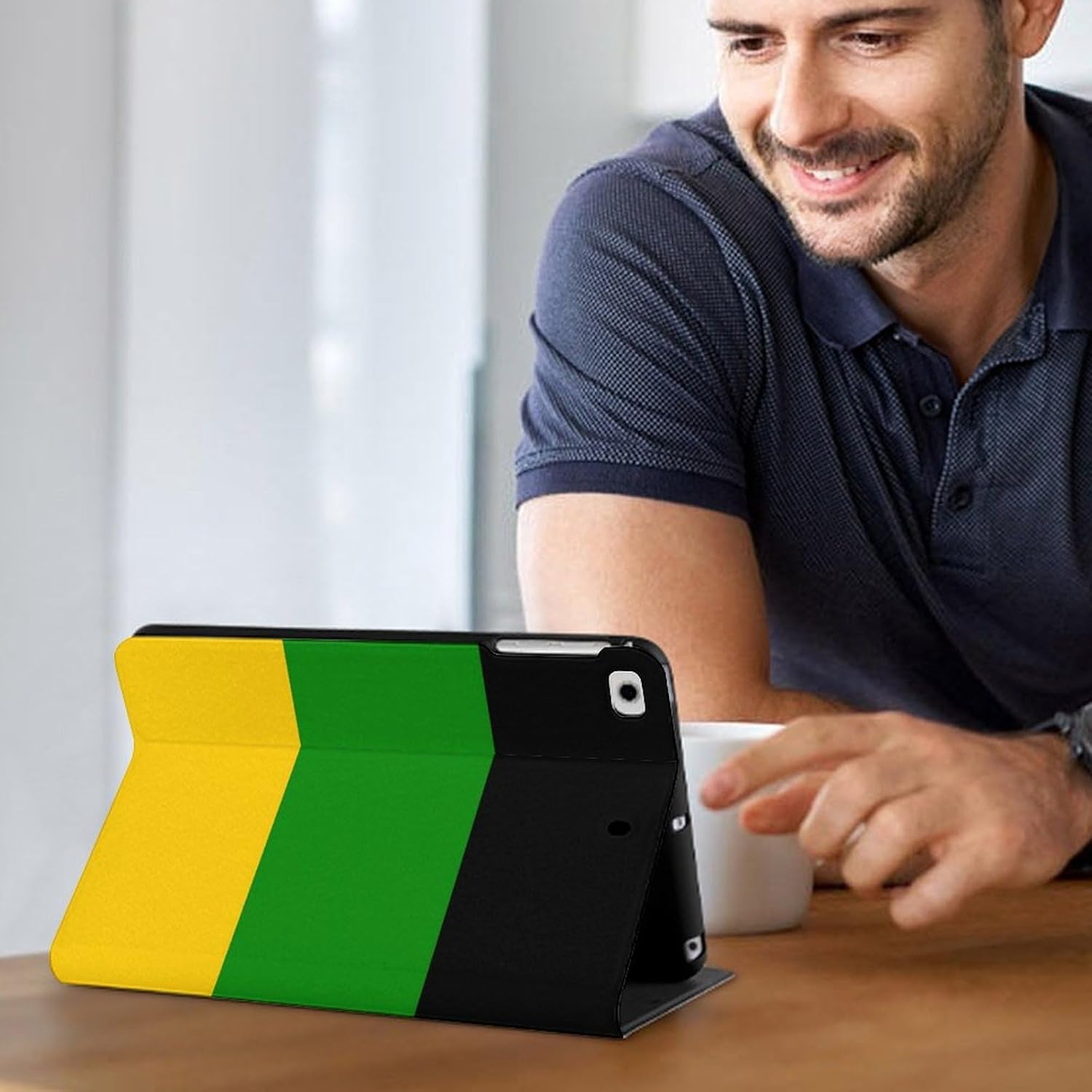 Flag of The African National Congress Fashion Case Protective Cover Adjustable Stand Mini 1/2/3/4/5 (7.9in) image 5
