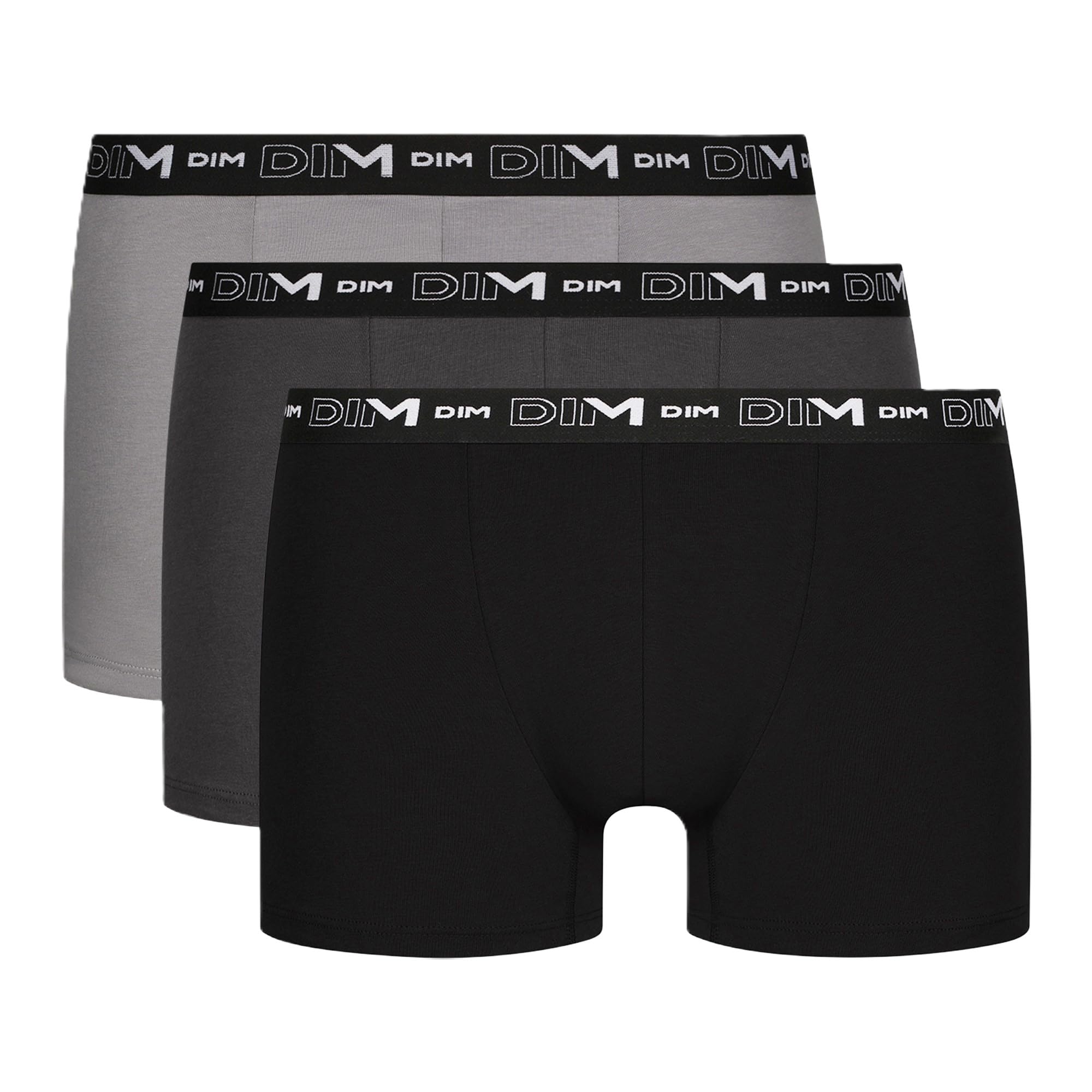 DIM Set of 3 Men's Boxers | Breathable Stretch Cotton | Optimal Fit | Label Free