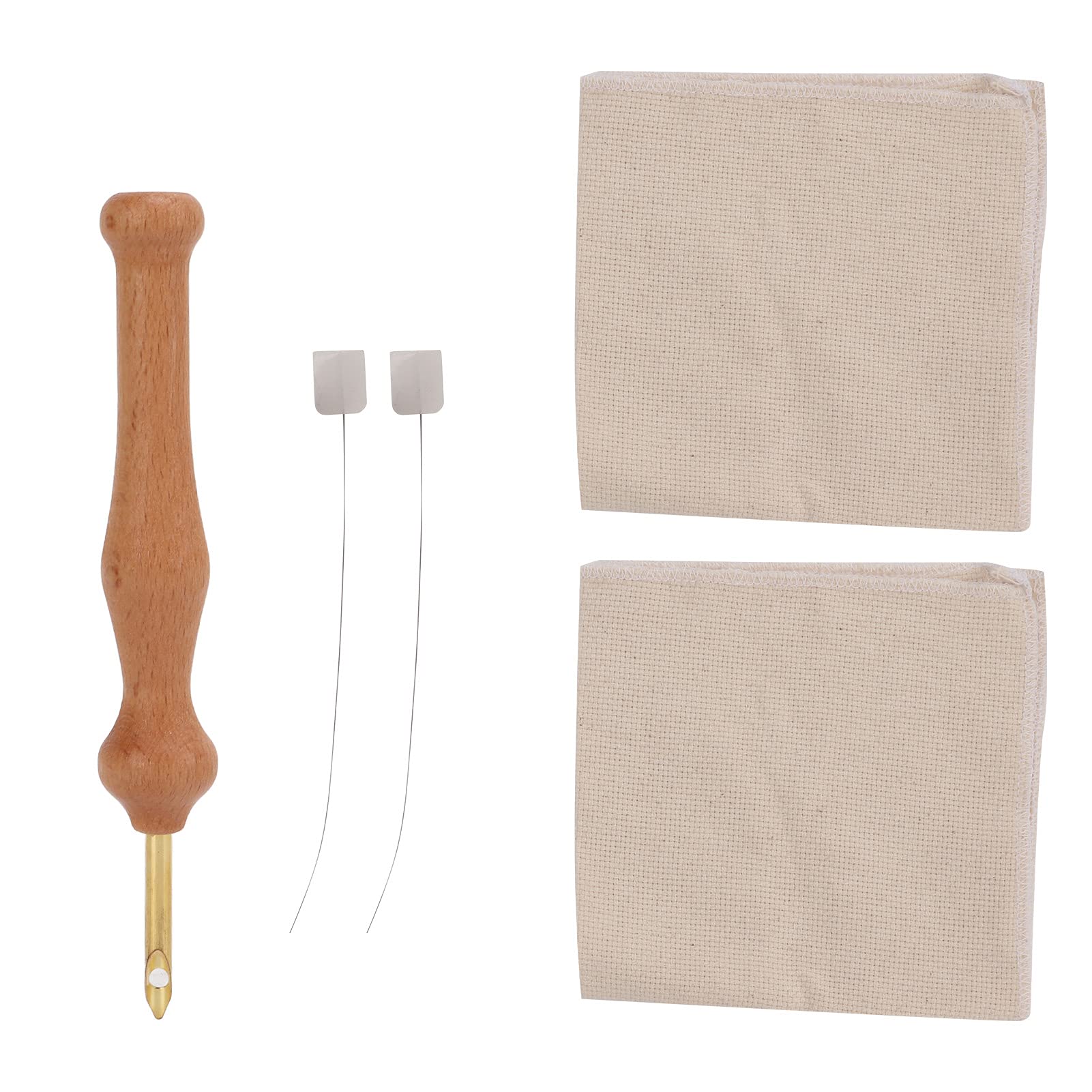 Respicefinem Punch Needle Wear Convenient Sturdy DIY Craft Sewing Felting Weaving Tool Made from Materials Suitable for Most Scenes and Common Home Supplies