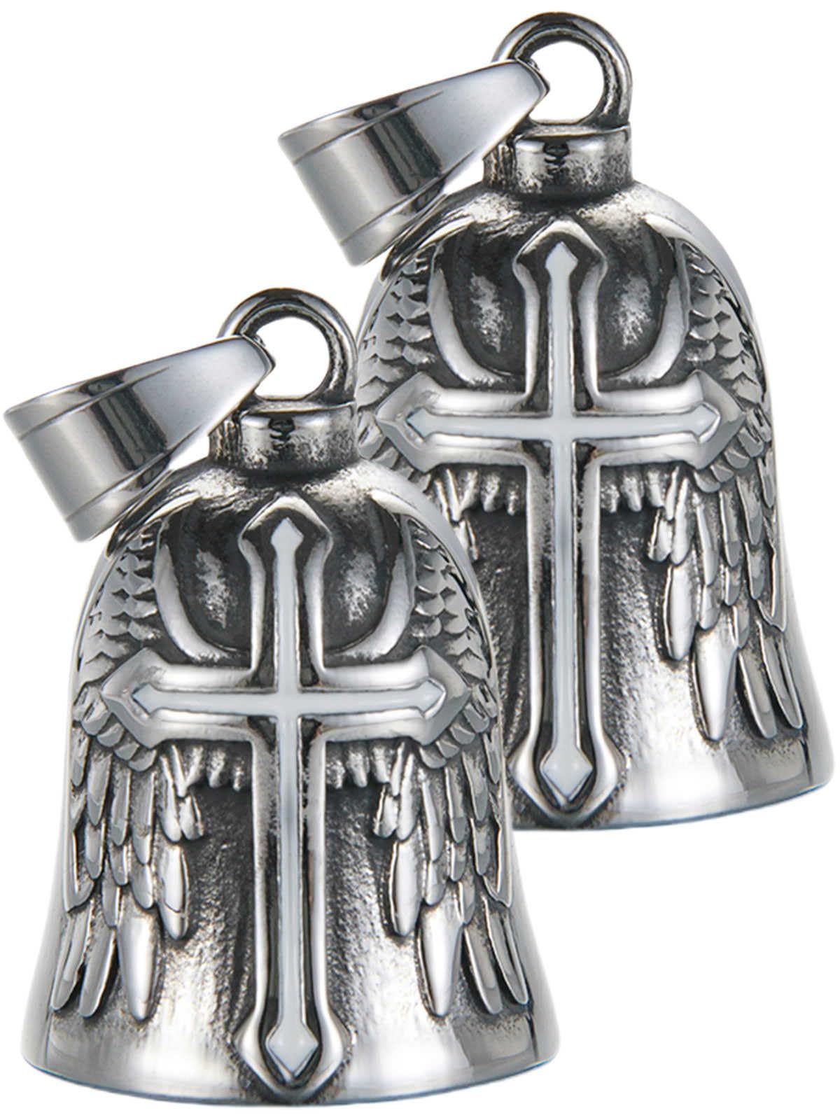 Motorcycle Bell Guardian Angel Gremlin Lucky Charm Gift For Riders