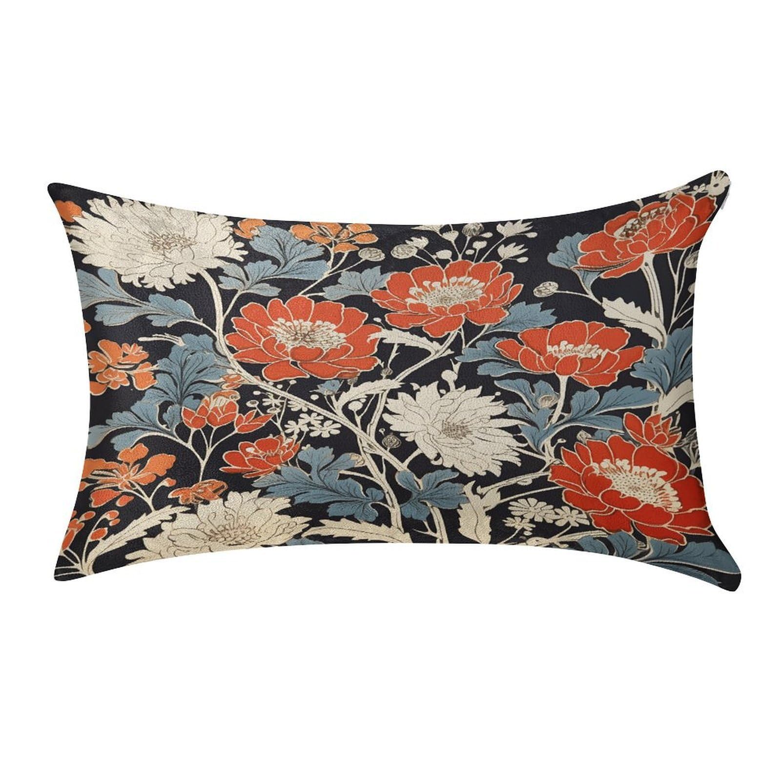 Fekiloot Style Japanese Flower Pillow Covers Home Decor Pillow Cases