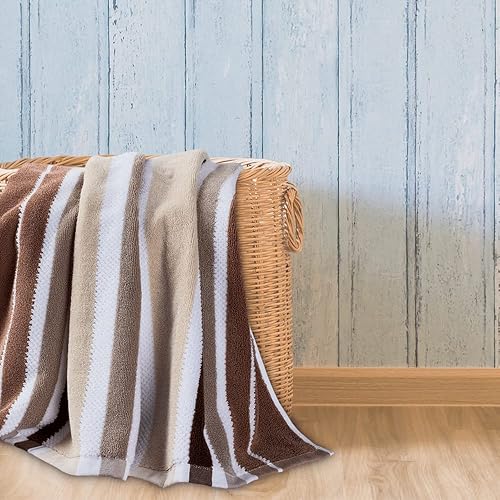 Vista 3 de SEDLAV Toalla de baño, toallas de baño, toallas, toallas para baño, toallas para adultos, toallas de baño extra grandes (62 x 30 pulgadas) (bellota)