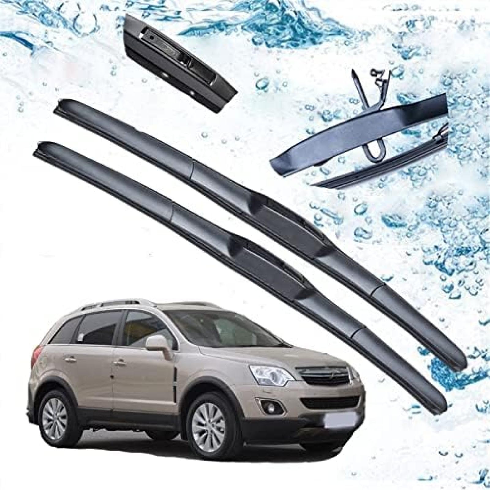 SPAZZOLE OPEL ANTARA DAL 05-2006 AL 12-2017 COPPIA IN FERRO