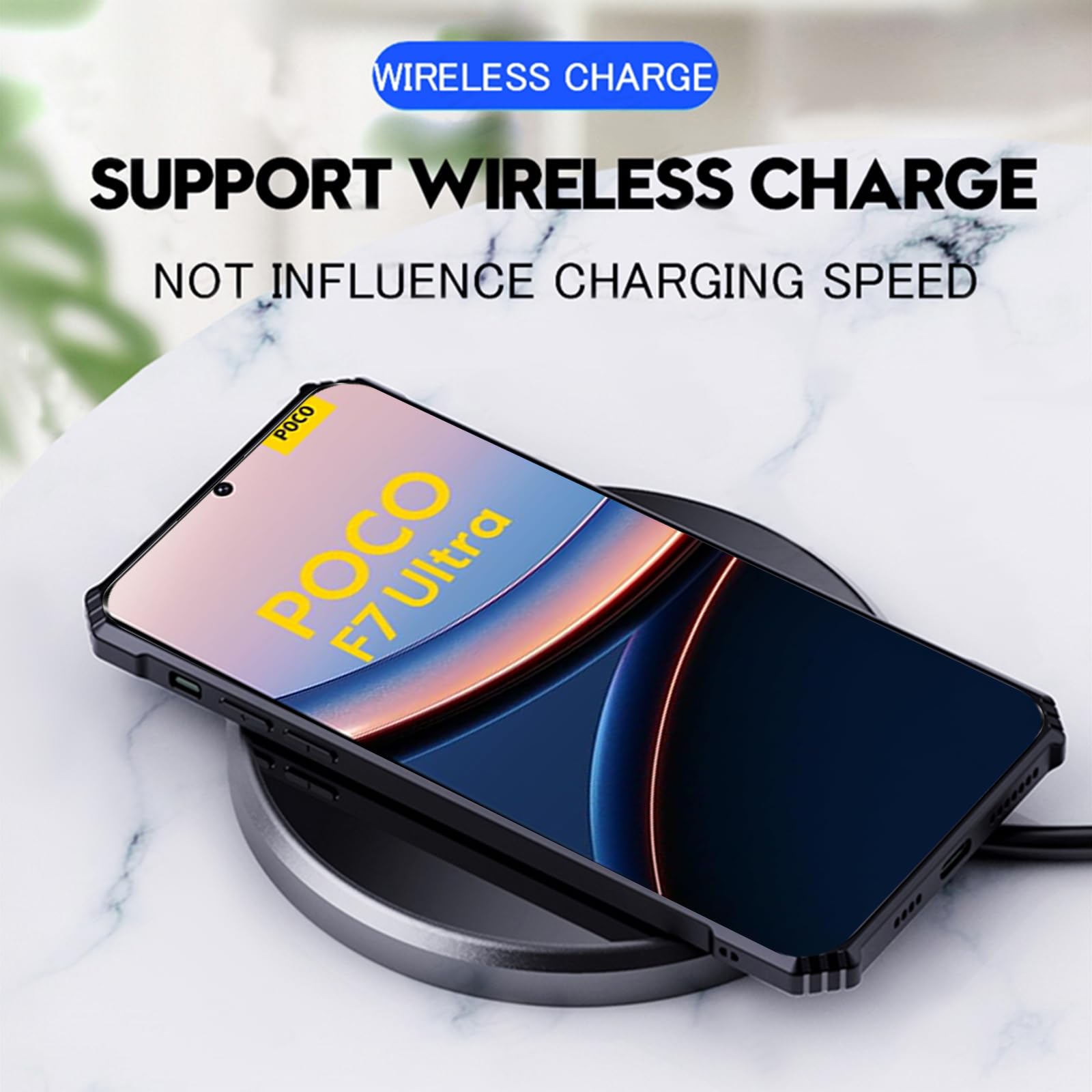 ISOI Custodia Con Cordino Per Xiaomi Poco F7 Ultra, TPU Trasparente Con Tracolla Regolabile, Antiurto E Protezione Fotocamera, Nero