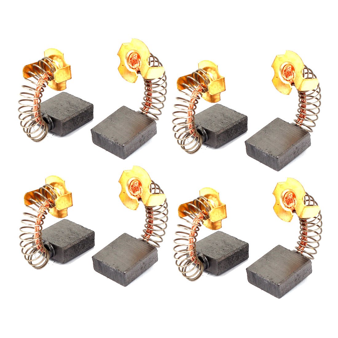 sourcing map 8 Pcs Motor Carbon Brushes 18mm x 17mm x 7mm for Electric Motors