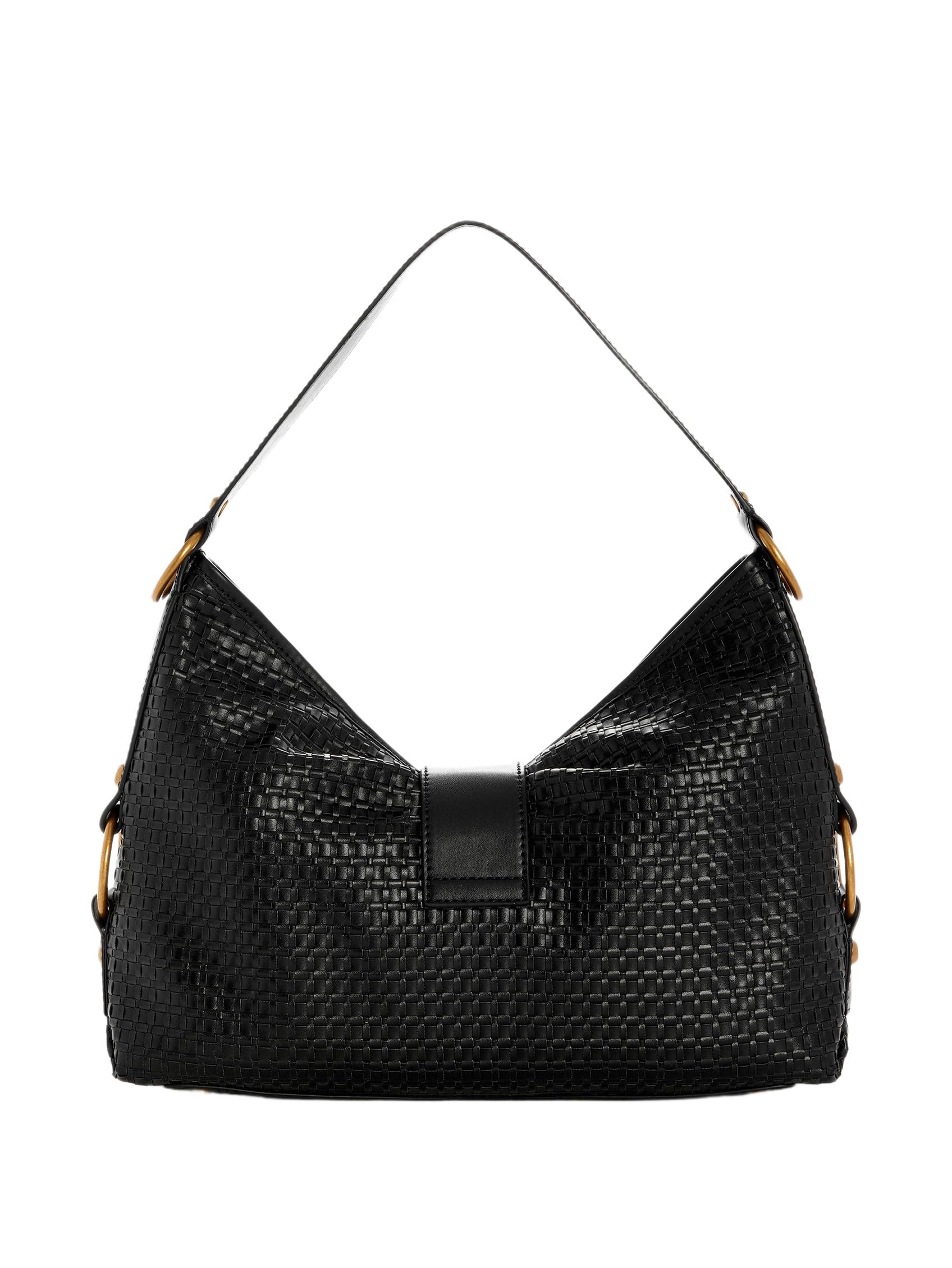 GUESS Camden - Bolso de hombro, color NTC, coñac natural, talla única