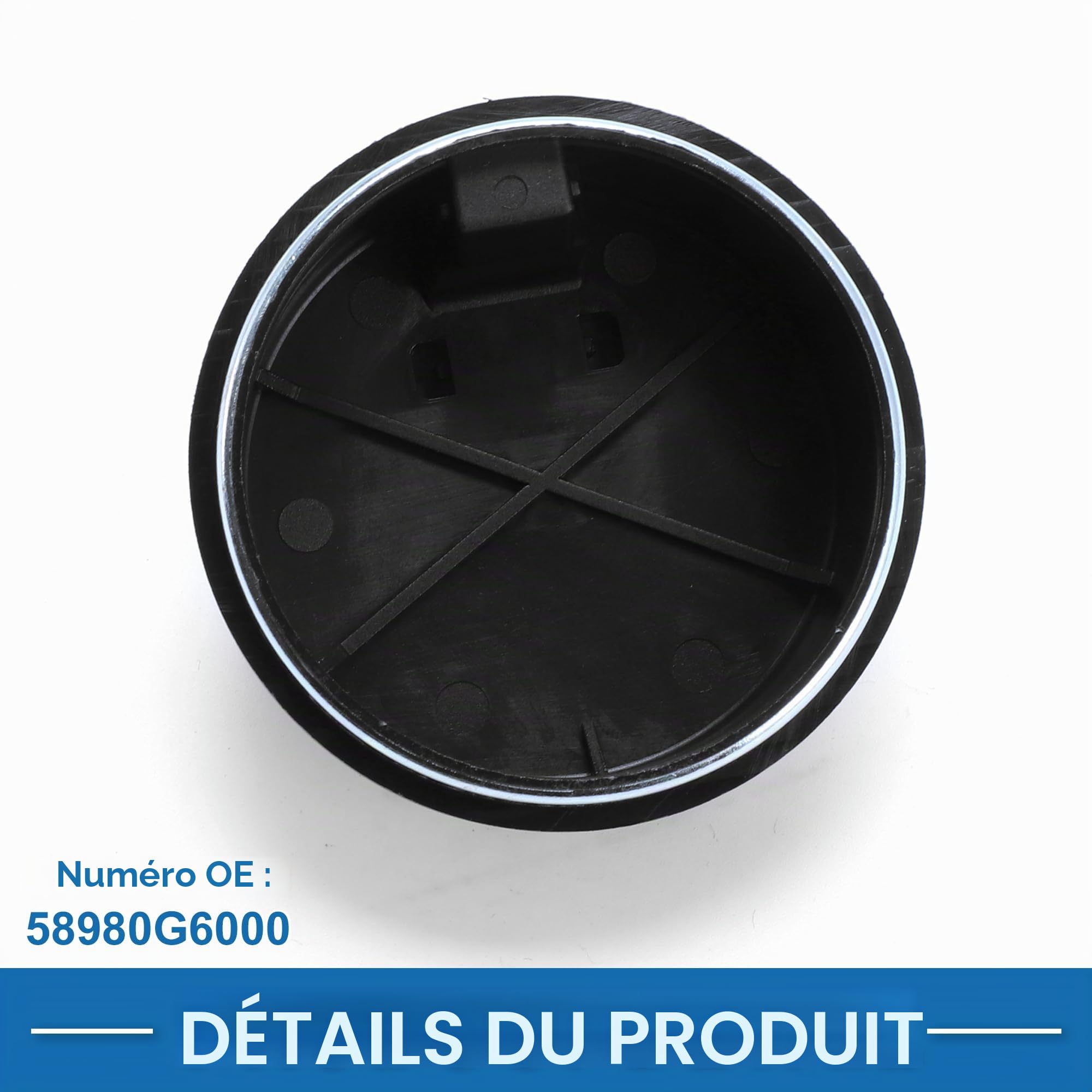 A ABSOPRO Capteur De Vitesse De Roue ABS Pour Kia Picanto 2017-2020 1pc | Arrière Gauche Droite, Matériaux: Plastique Métal Caoutchouc, Numéro OE: 58980G6000, Anti-Dérapage Freinage Brusque