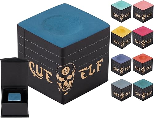 Miniatura 11 de Palo de Billar con Tiza de Cubo Tecnología de Tiza para Taco de Billar Profesional de Baja Defleción, Duradero, Reduce Errores - 1 unidad Gris